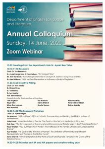 Read more about the article Departmental Colloquium – June 2020